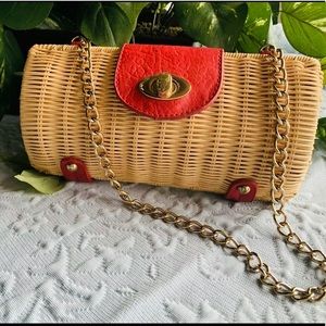 Wicker Purse